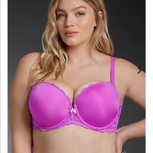Torrid Push Up Demi Bra